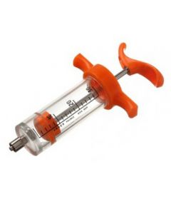 Nylon syringe with finger support Luer-Lock 30ml - cheap price - buy-pharm.com