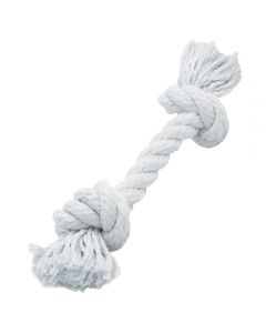 Toy for dogs rope white 2 knots 15cm - cheap price - buy-pharm.com