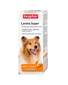 Beafar Laveta Super fortified treat for dog hair 50ml - cheap price - buy-pharm.com