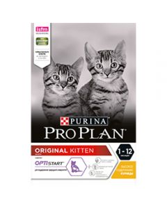 PRO PLAN (Pro Plan) Junior for kittens from 6 months to a year with the OPTISTART complex, chicken 400g - cheap price - buy-pharm.com