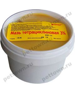 Tetracycline ointment 3% bank 200g - cheap price - buy-pharm.com