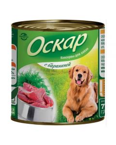 Oscar canned food for dogs with lamb 750g - cheap price - buy-pharm.com