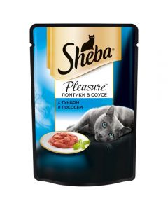 Sheba (Sheba) Pleasure tuna / salmon 85g - cheap price - buy-pharm.com