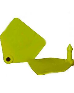Middle double tag for tongs (yellow) - cheap price - buy-pharm.com