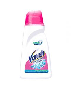 Vanish Ox Action Stain remover and bleach Crystal whiteness for white fabrics 1L - cheap price - buy-pharm.com