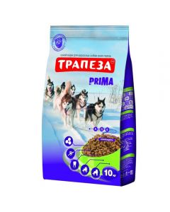 Meal Prima dry food for adult dogs with high activity 10kg - cheap price - buy-pharm.com