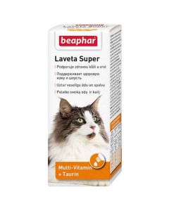 Beafar Laveta Super fortified treat for cats' hair 50ml - cheap price - buy-pharm.com