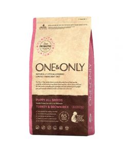 Dry food One & Only turkey with rice for puppies 1kg - cheap price - buy-pharm.com