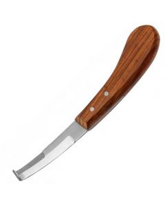 Double-sided hoofed knife with a wooden handle (according to Burdizzo) - cheap price - buy-pharm.com
