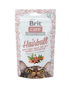 Brit Care Hairball for cats to remove hairballs 50g - cheap price - buy-pharm.com