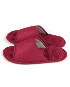 Buy Massage slippers Relaxes burgundy | Online Pharmacy | https://buy-pharm.com
