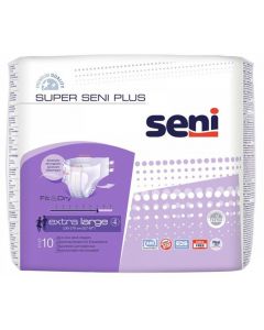 Buy Seni Adult diapers Super Seni Plus Extra Large 10 pcs | Online Pharmacy | https://buy-pharm.com