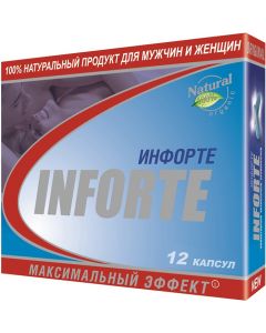 Buy Inforte, capsules for potency, arousal, erection, pathogen, exciting dietary supplement, 12 capsules | Online Pharmacy | https://buy-pharm.com