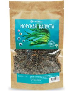 Buy Seaweed (food) 100 g. Dry seaweed Laminaria. Natural adaptogen. A source of organic iodine. | Online Pharmacy | https://buy-pharm.com