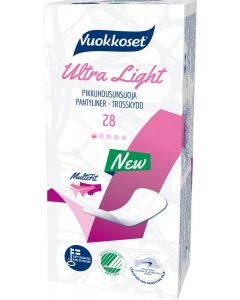 Buy Hygienic pads Vuokkoset Ultra Light, thin, daily, 28 pcs | Online Pharmacy | https://buy-pharm.com