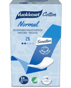 Buy Sanitary pads Vuokkoset Cotton Normal, daily, 26 pcs | Online Pharmacy | https://buy-pharm.com