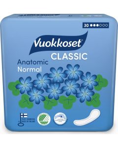 Buy Vuokkoset Classic sanitary pads, 30 pcs | Online Pharmacy | https://buy-pharm.com