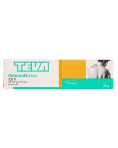 Buy Ketoprofen-Teva 2.5% 30.0 Gel for external use | Online Pharmacy | https://buy-pharm.com