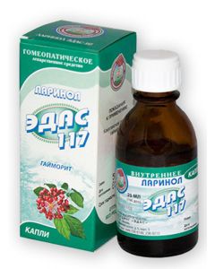 Buy Edas-117 larinol 25 ml bottle of drops Homeopath | Online Pharmacy | https://buy-pharm.com