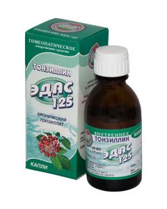 Buy Edas-125 Tonsillin 25 ml bottle drops | Online Pharmacy | https://buy-pharm.com