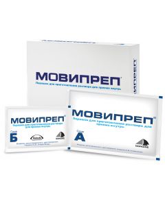 Buy Moviprep pore for preparation of oral solution sachet A N2 + Sachet B N2 | Online Pharmacy | https://buy-pharm.com