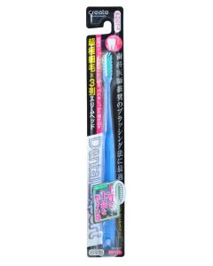 Buy CREATE Toothbrush with a narrow cleaning head and super-fine bristles, soft, color: blue | Online Pharmacy | https://buy-pharm.com