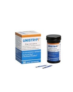 Buy Test strips 'Unistrip1' for the blood glucose monitoring system, 50 pcs | Online Pharmacy | https://buy-pharm.com