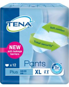 Buy Tena Pants Plus XL Adult Diapers, 12 pcs | Online Pharmacy | https://buy-pharm.com