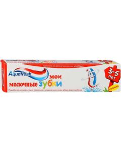 Buy Aquafresh Toothpaste My milk teeth 3-5 years old, 50 ml | Online Pharmacy | https://buy-pharm.com
