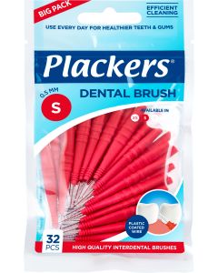 Buy Plackers Dental Brush S, 0.5 mm. (32 pcs.) | Online Pharmacy | https://buy-pharm.com