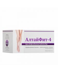 Buy Altaifit 4, Thrombophlebitis Alfit Plus Herbal collection, 40 g, 40 | Online Pharmacy | https://buy-pharm.com