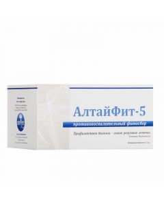 Buy Altaifit 5 anti-inflammatory, hemostatic Alfit Plus Herbal collection, 40 g | Online Pharmacy | https://buy-pharm.com