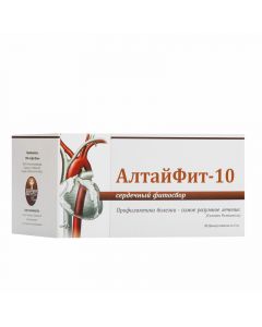 Buy Altaifit-10 Heart Alfit Plus Herbal collection, 40 g, 40 | Online Pharmacy | https://buy-pharm.com