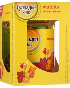 Buy Supradin Kids Bears chewing lozenges 4 g N30 | Online Pharmacy | https://buy-pharm.com