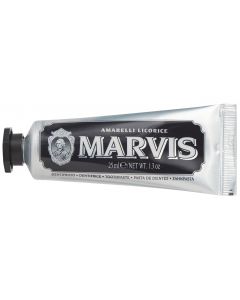 Buy Toothpaste Marvis Liquorice Amarelli, fluoride free, 25 ml | Online Pharmacy | https://buy-pharm.com