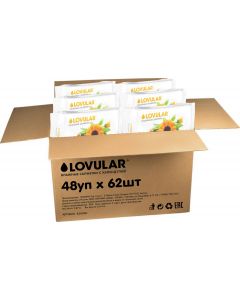 Buy Set of wet wipes Lovular For yourself and girlfriends. So cheaper !, 48 packs of 62 pieces each  | Online Pharmacy | https://buy-pharm.com