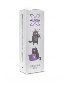 Buy Adria X Contact Lenses Daily, -9.50 / 14.2 / 8.6, clear, 30 pcs. | Online Pharmacy | https://buy-pharm.com