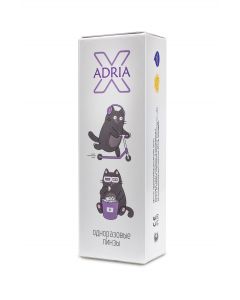 Buy Adria X Contact Lenses Daily, -1.50 / 14.2 / 8.6, clear, 30 pcs. | Online Pharmacy | https://buy-pharm.com