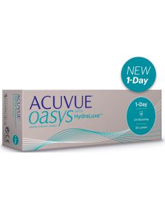 Buy Contact lenses ACUVUE Johnson & Johnson contact lenses 1-Day ACUVUE Oasys with Hydraluxe 30pk / Radius 8.5 Daily, -0.50 / 14.3 / 8.5, 30 pcs. | Online Pharmacy | https://buy-pharm.com