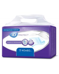 Buy Medical diaper iD 962421550, 60 x 40 cm, 30 pcs | Online Pharmacy | https://buy-pharm.com