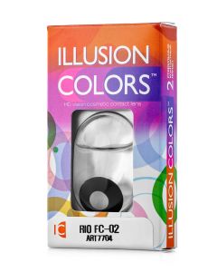 Buy ILLUSION RIO colored contact lenses 3 months , 0.00 / 14.0 / 8.6, 2 pcs. | Online Pharmacy | https://buy-pharm.com