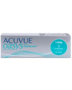 Buy Contact lenses ACUVUE Oasys 1-Day with HydraLuxe 30 lenses Daily, -3.00 / 14.3 / 9, 30 pcs. | Online Pharmacy | https://buy-pharm.com