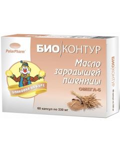 Buy BioKontur OMEGA-6 wheat germ oil, 60 capsules | Online Pharmacy | https://buy-pharm.com