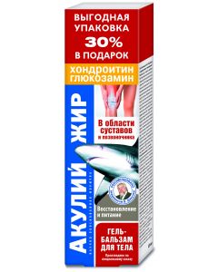 Buy Chondroitin / glucosamine Shark fat Gel-balm, 125ml | Online Pharmacy | https://buy-pharm.com