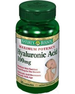 Buy Nature Bounty 'Hyaluronic Acid', 30 capsules x 100 mg | Online Pharmacy | https://buy-pharm.com