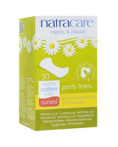 Buy panty liners Natracare Curved, 30 pcs | Online Pharmacy | https://buy-pharm.com