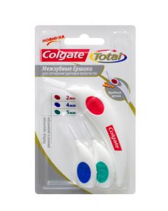 Buy Interdental brushes COLGATE Total 2, 4, 5 mm | Online Pharmacy | https://buy-pharm.com