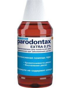 Buy Parodontax Extra Mouthwash, Alcohol-Free, 0.2%, 300 ml | Online Pharmacy | https://buy-pharm.com