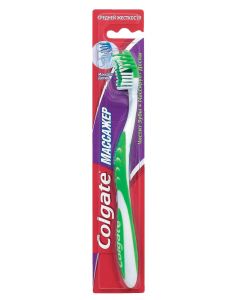 Buy Colgate Toothbrush 'Massager', medium hardness, assorted colors  | Online Pharmacy | https://buy-pharm.com