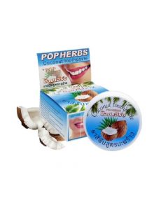 Buy Toothpaste with coconut (in a round package) 30 g | Online Pharmacy | https://buy-pharm.com